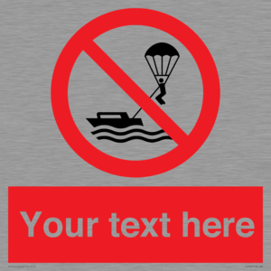 Custom No parasailing